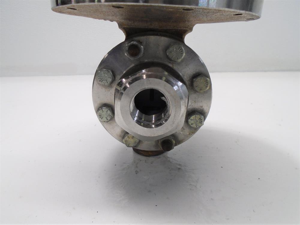 Jordan 1" NPT 316 Stainless Steel Sliding Gate Control Valve, Model 50